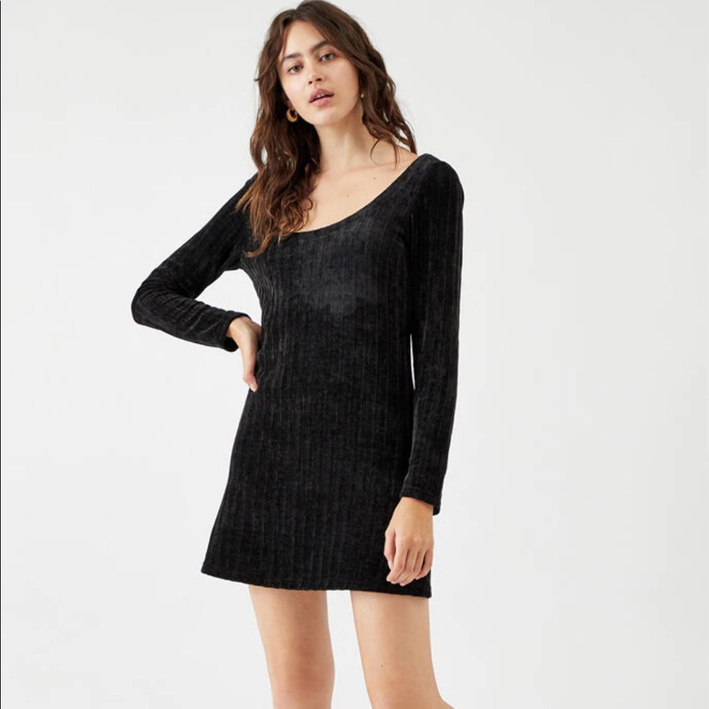 Kendall & Kylie PACSUN Cozy Chenille Mini Dress